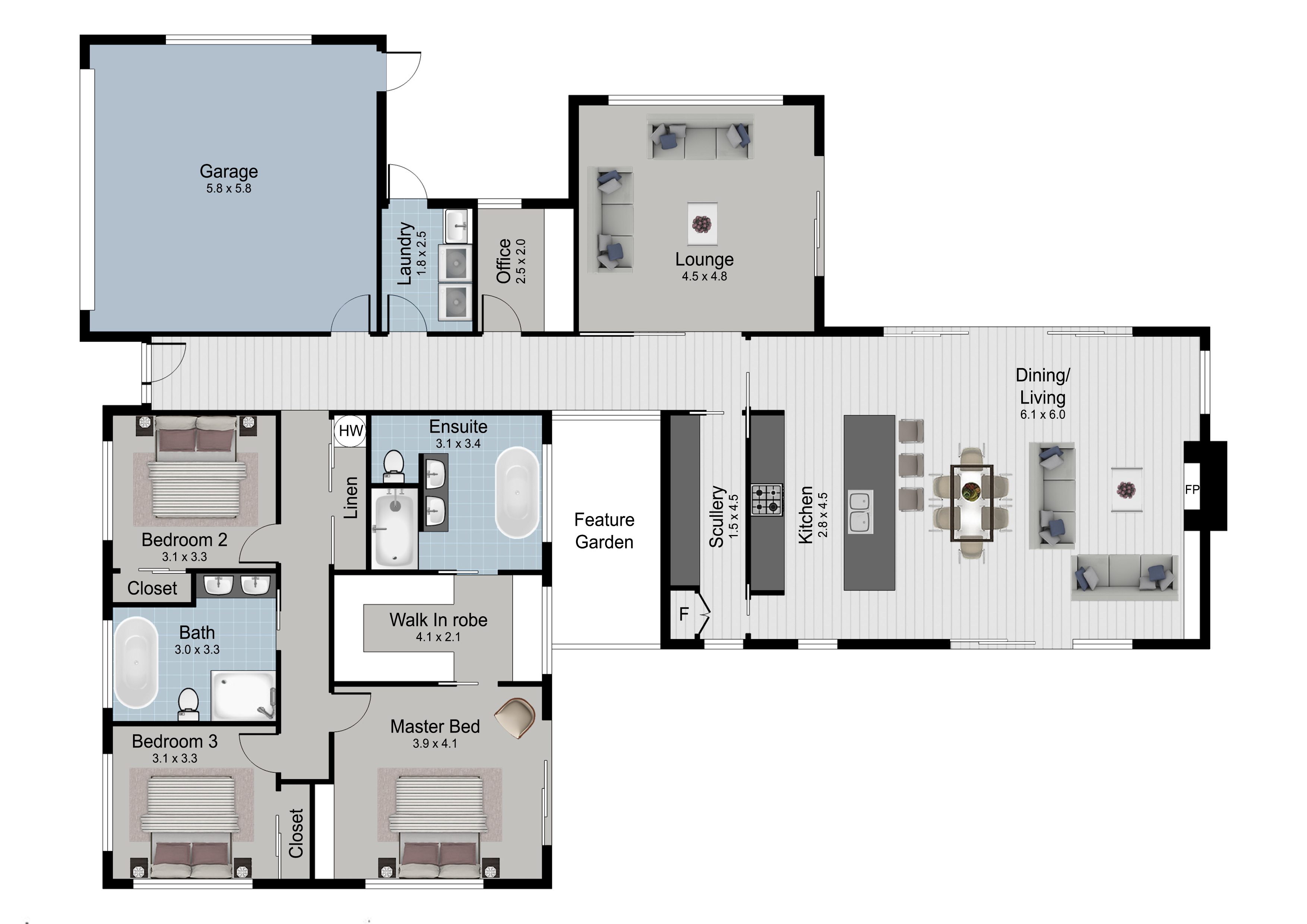 Tuahiwi Design floor plan